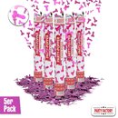 Party Popper 40cm, Pinke Penisse, 5er Set